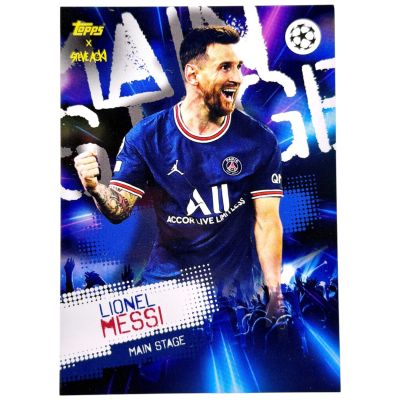 Lionel Messi 2021-22 Topps Steve Aoki - Mainstage PSG