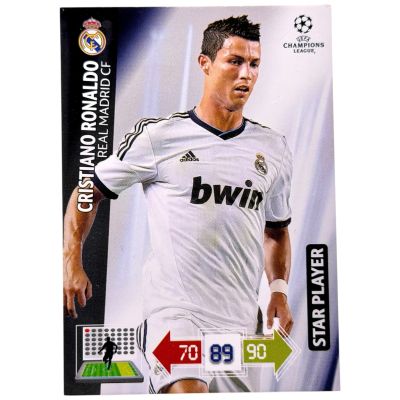 Cristiano Ronaldo 2012-13 Panini Adrenalyn XL Champions League - Star Player Real Madrid