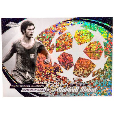 Gerd Muller 2023-24 Topps Chrome UCC - Starball Debut #SD-14 Bayern Munchen