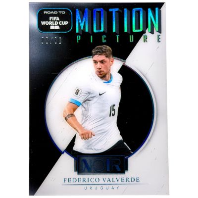 Federico Valverde 2026 Panini Noir Road to FIFA World Cup - Motion Picture 03/30 #18 Uruguay