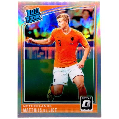Matthijs De Ligt 2018-19 Panini Donruss Soccer - Rated Rookie #195 Olanda
