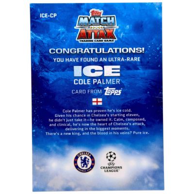 Cole Palmer 2025-26 Match Attax - Ice Cold #ICE-CP Chelsea