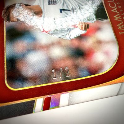 David Beckham 2022-2023 Panini Immaculate England - Excellence AUTO  1/2 #