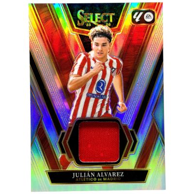 Julian Alvarez 2025-26 Panini La Liga Select - Patch Prizm #SW-JA Atletico Madrid