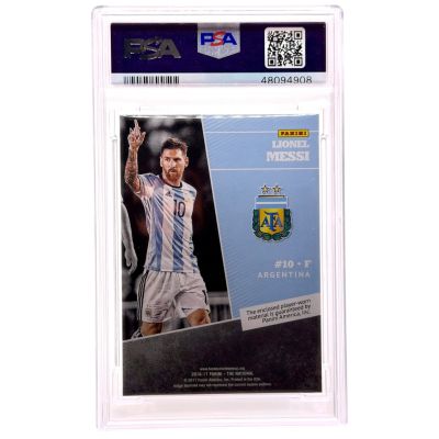 Lionel Messi 2017 Panini National Convetion - Rainbow Spokes Player Worn Relic 07/25 #LM Argetina
