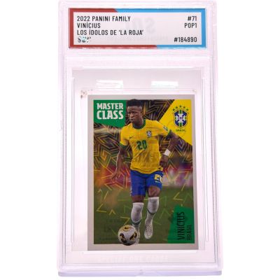 Vinícius Jr. #71 2022 Panini Family Los Ídolos de La Roja – SGC Graded – POP 1