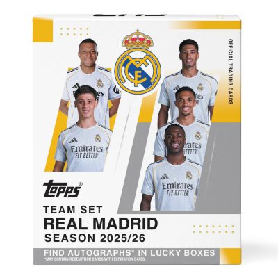 2025-26 Topps Team Set Real Madrid
