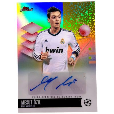 Mesut Ozil 2025-26 Topps Finest UCC - AUTO #BA-OZ Real Madrid