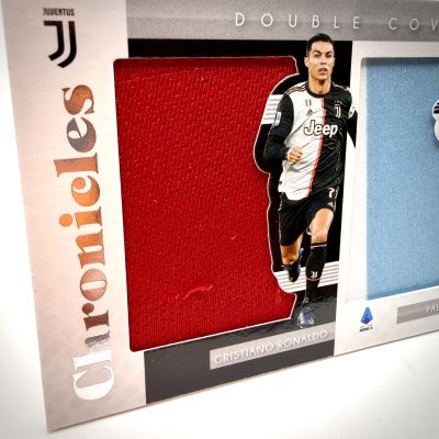 Cristiano Ronaldo / Paulo Dybala 2019-20 Panini Chronicles Soccer Seria A– Double Coverage #DC-JUV juventus