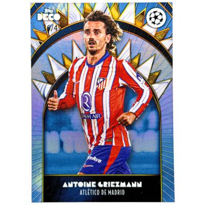 Antoine Griezmann 2024-25 Topps Deco UCL - Blue 36/49 Atletico Madrid