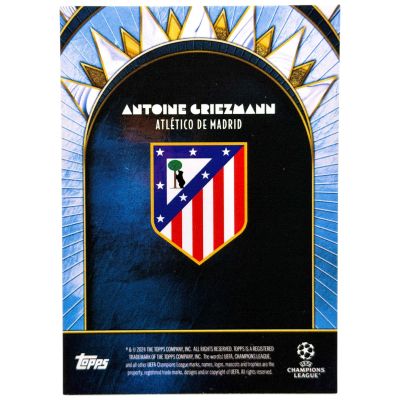 Antoine Griezmann 2024-25 Topps Deco UCL - Blue 36/49 Atletico Madrid