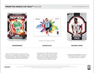Panini Prizm FIFA World Cup Soccer 2026 - Blaster Box