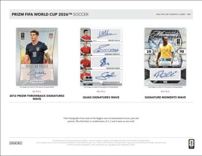 Panini Prizm FIFA World Cup Soccer 2026 - Blaster Box