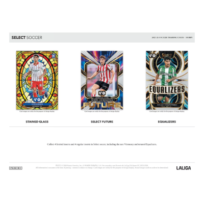 2025-26 Panini Select La Liga Soccer Blaster Box