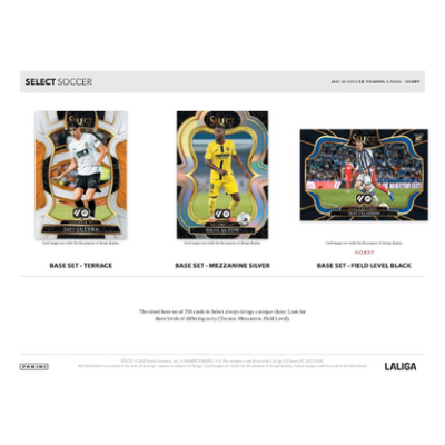 2025-26 Panini Select La Liga Soccer Blaster Box