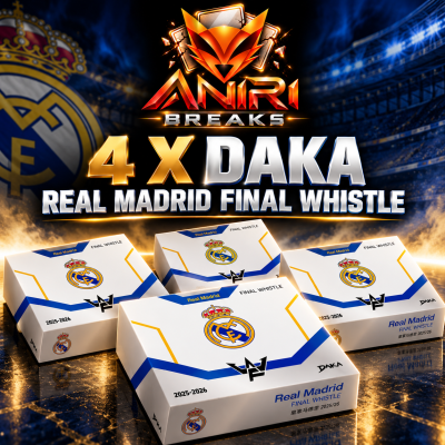 DAKA Real Madrid Final Whistle 2025-26 Hobby Box Break 31