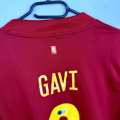 Gavi – Spania – Tricou Semnat cu Certificat de Autenticitate Beckett (BAS)