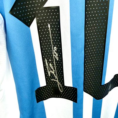 Tricou Lionel Messi Semnat – Certificat ICONS