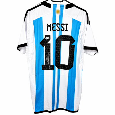 Tricou Lionel Messi Semnat – Autograf Certificat Beckett BAS
