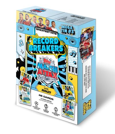 Topps Match Attax UCC 2026/27 - Mega Tin 3 (Record Breakers)
