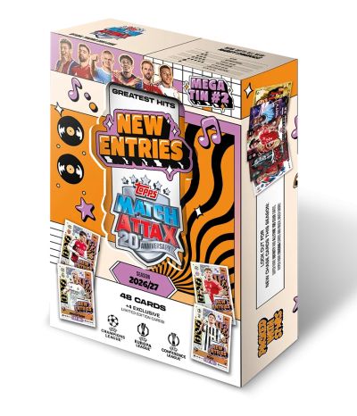 Topps Match Attax UCC 2026/27 - Mega Tin 2 (New Entries)
