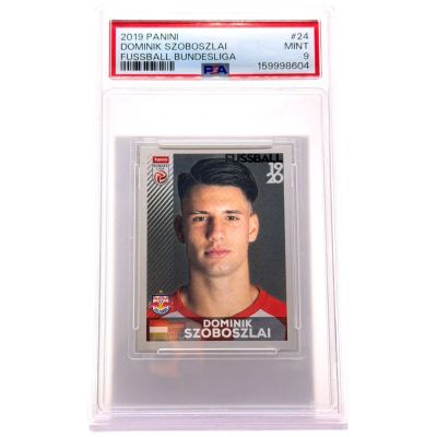 Dominik Szoboszlai 2019 Panini Fussball Bundesliga PSA 9 Salzburg 