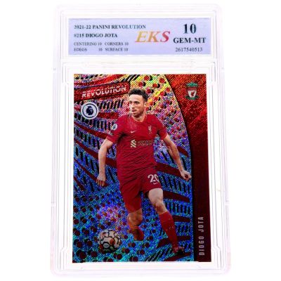 Diogo Jota 2021-22 Panini Revolution Soccer #215 Liverpool FC EKS 10 Gem Mint