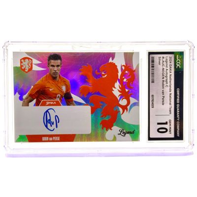 Robin van Persie Daka Netherlands National Team 2024 Auto 4/40 CGC 10 #Lauc-negen Olanda 