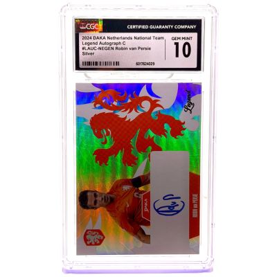 Robin van Persie Daka Netherlands National Team 2024 Auto 4/40 CGC 10 #Lauc-negen Olanda 