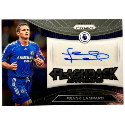 Frank Lampard 2022-23 Panini Prizm Premier League - Flashback AUTO #FA-FL Chelsea