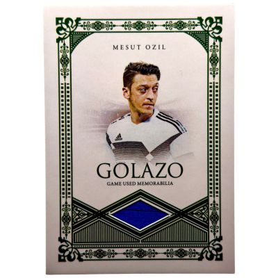 Mesut Ozil 2023 Futera Unique Football - Golazo RELIC Match Worn from U19 (Rookie) 08 /15 #GZ-26 Schalke 