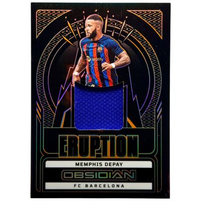 Memphis Depay 2022-2023 Panini-Obsidian Soccer Relic 34/49 #ER-MD Fc Barcelona