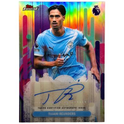 Tijjani Reijnders Topps Finest 2025/2026 auto #FA-TR  Manchester city