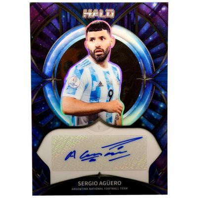Sergio Aguero Halo 2025 Auto #AG-SA Argentina 