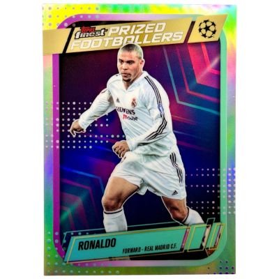 Ronaldo Nazario topps Finest 25-26 prized footballers #PF-18 Real Madrid 