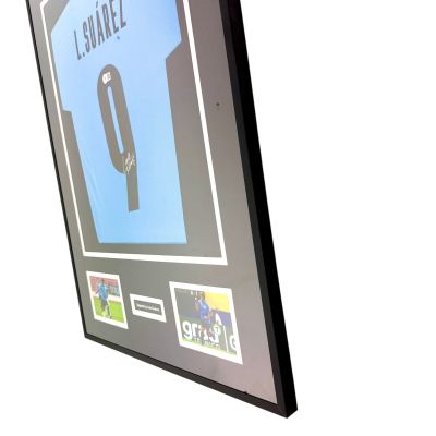 LUIS SUAREZ BACK SIGNED URUGUAY HOME JERSEY BECKETT CERTIFICATE 2021