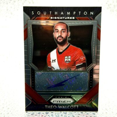 Theo Walcott Auto 2020-21 Panini Prizm Premier League - Signatures #S-TWA