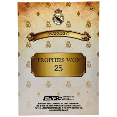 Marcelo 2025-26 Topps Real Madrid Team Set King Real 2/25 #46 Real Madrid