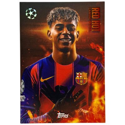 Lamine Yamal 2025-26 Topps Match Attax Red Hot HOT #RH-LY FC Barcelona