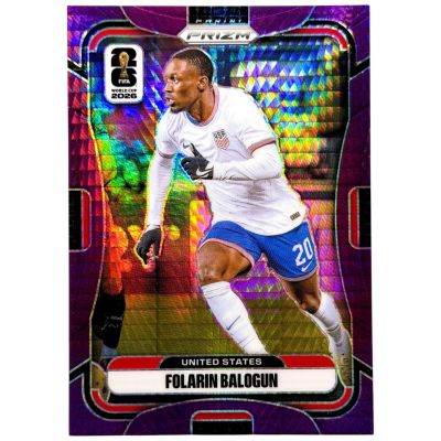 Folarin Balogun 2026 Panini Prizm FIFA World Cup 114 /299 #438 USA