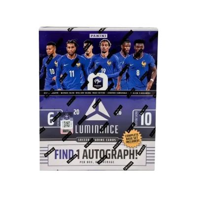 2026 Panini Luminance France Football Hobby Box – 60 Carduri, 1 Autograf, 4 Carduri Numerotate