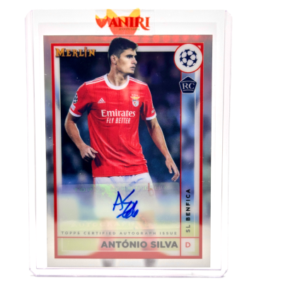 Antonio Silva 2022-23 Topps Merlin UCC - Rookie RC AUTO #AC-AS Benfica