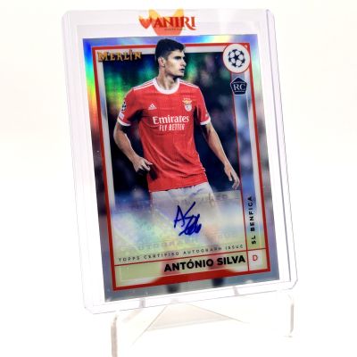Antonio Silva 2022-23 Topps Merlin UCC - Rookie RC AUTO #AC-AS Benfica