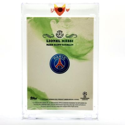 Lionel Messi 2021-22 Topps Pearl UCC - GREEN 48/99 PSG