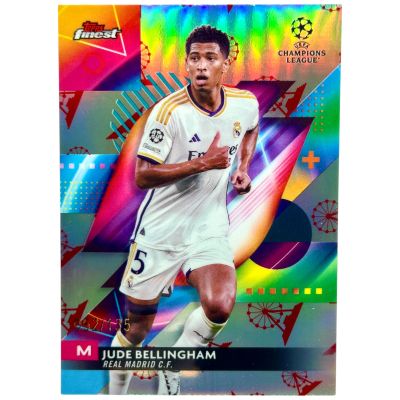 Jude Bellingham 2023-24 Topps Finest UCC - Ferris Wheel Refractors 052/135 #112 Real Madrid
