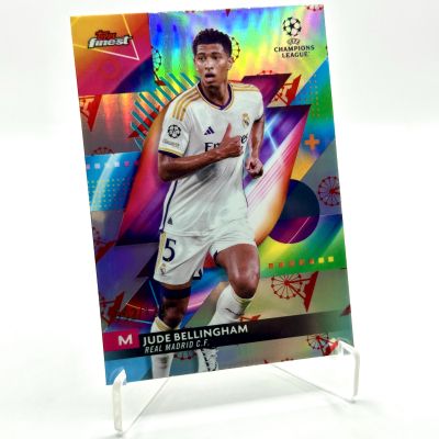 Jude Bellingham 2023-24 Topps Finest UCC - Ferris Wheel Refractors 052/135 #112 Real Madrid