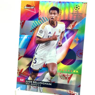 Jude Bellingham 2023-24 Topps Finest UCC - Ferris Wheel Refractors 052/135 #112 Real Madrid