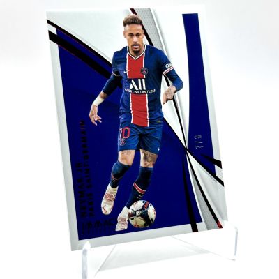 Neymar Jr. 2021 Panini Immaculate Collection - RUBY 7/8 #077  PSG