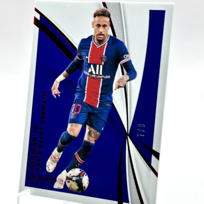 Neymar Jr. 2021 Panini Immaculate Collection - RUBY 7/8 #077  PSG