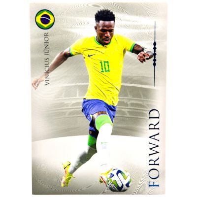 Vini Jr 2023 Futera Unique World Footbal - Forward SAPPHIRE 02/15 #089 Brasil